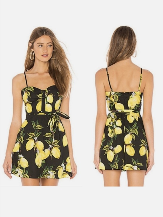 L'Academie Dresses & Skirts - ❤️ L’Academie Harlow Mini Lemon Dress, like new